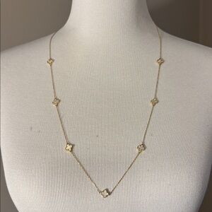 Gold Clover Necklace